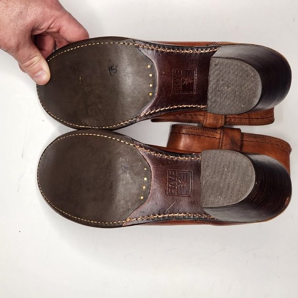 Frye Brown Heeled Boots - Picture 8 of 8